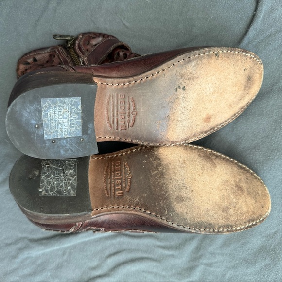 Bed|Stu heather ankle booties. - Picture 5 of 6